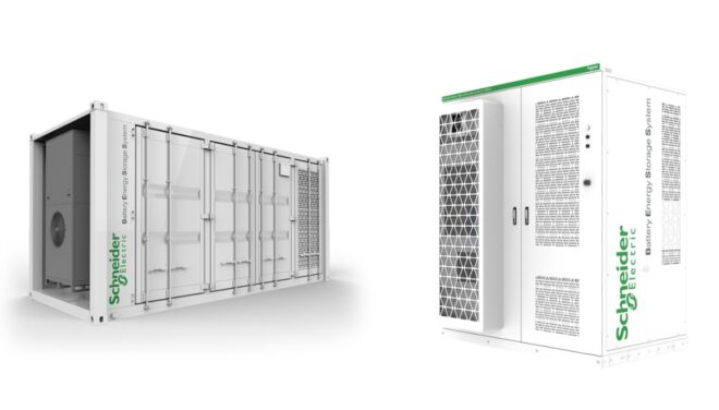 Schneider All-in-one Battery Energy Storage System (BESS)