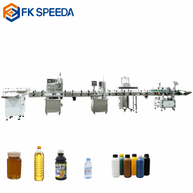 Automatic 6 head liquid filling machine - Image 3