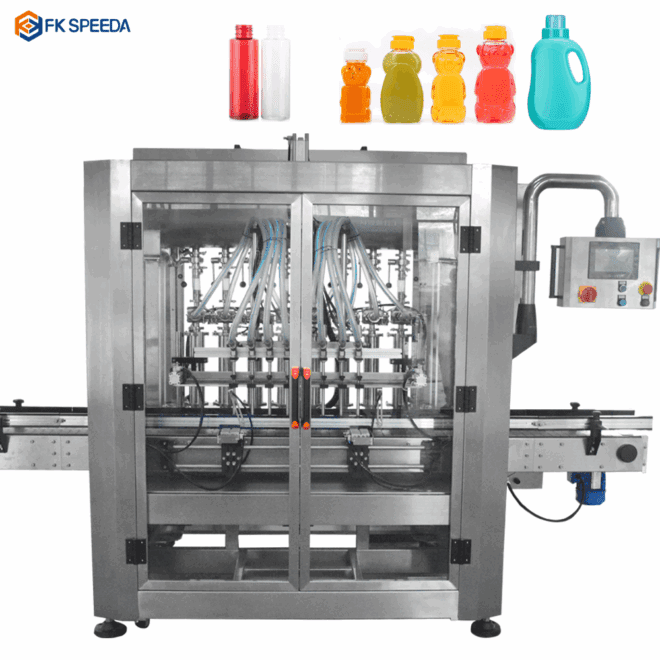 Automatic 8 heads piston filling machine (Support customization) - Image 2
