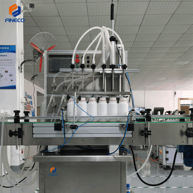 FK 6 Nozzle Liquid Filling Capping Labeling Machine - Image 2