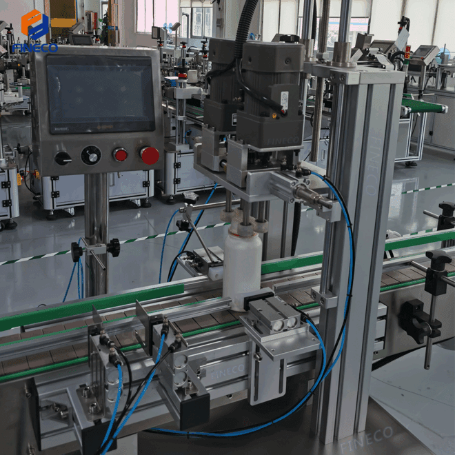 FK 6 Nozzle Liquid Filling Capping Labeling Machine - Image 3