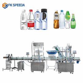 FK-6ZL Automatic Multiple Nozzle Liquid Filling Machine