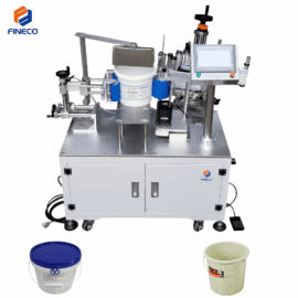 FK Big Bucket Labeling Machine