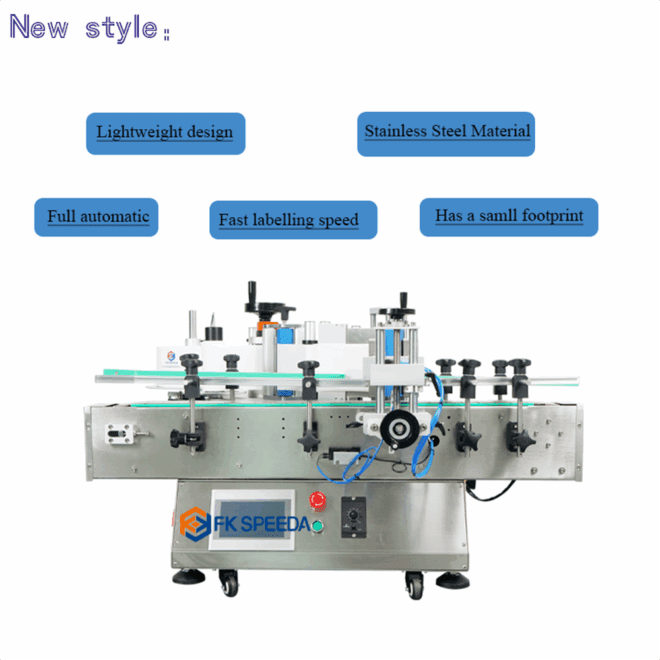 FK605 Desktop Round/Taper Bottle Positioning Labeller - Image 2