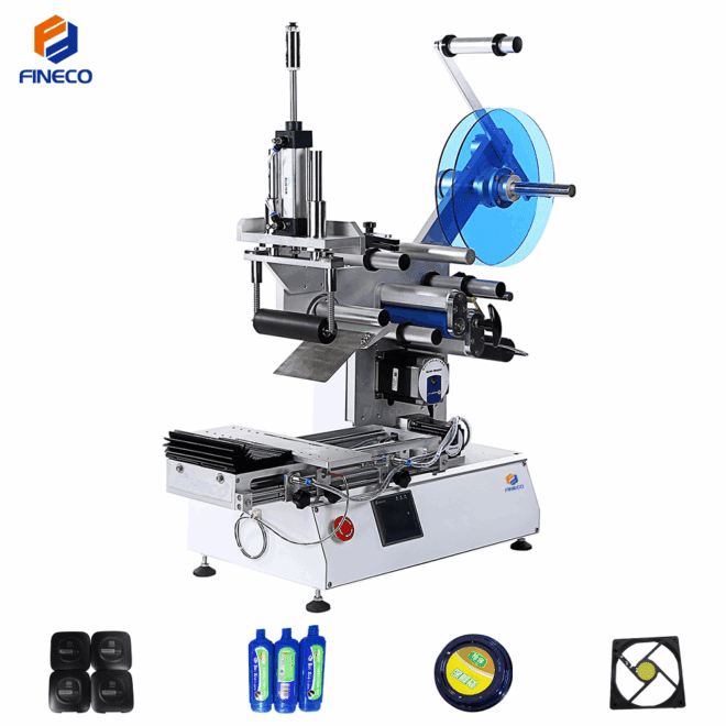FK617 Semi automatic Plane Rolling Labeling Machine
