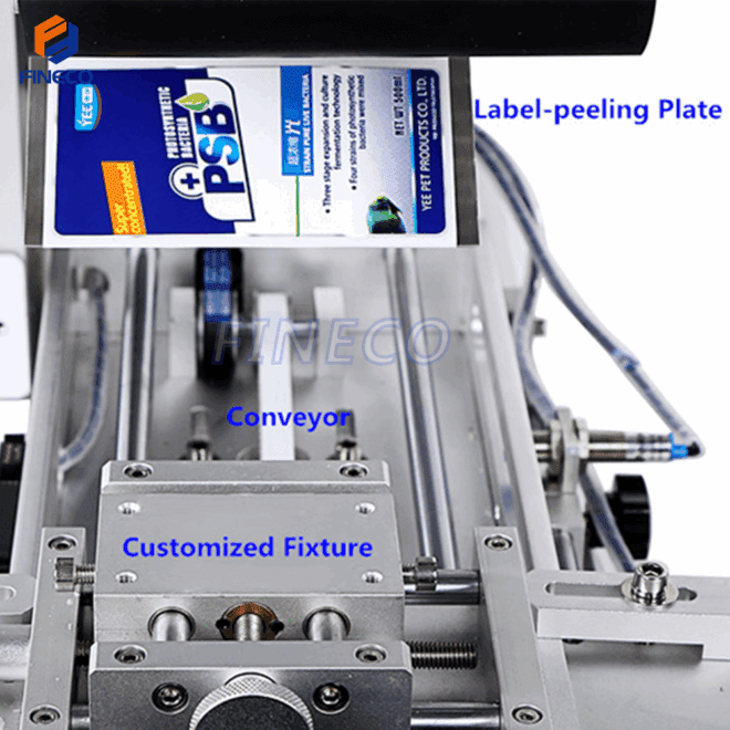FK617 Semi automatic Plane Rolling Labeling Machine - Image 4