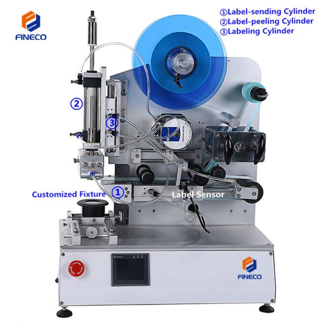 FK618 Semi Automatic High Precision Plane Labeling Machine - Image 3