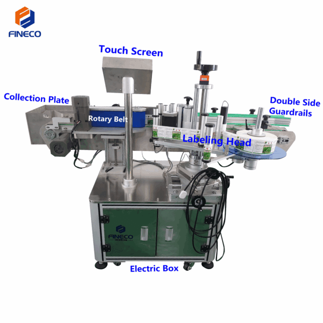 FK803 Automatic Rotary Round Bottle Labeling Machine - Image 2