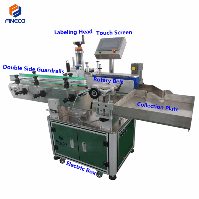 FK803 Automatic Rotary Round Bottle Labeling Machine - Image 3
