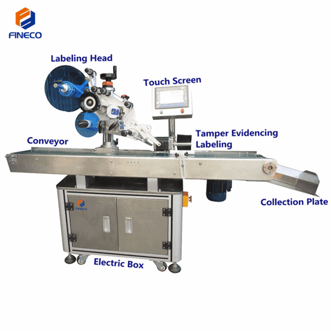 FK815 Automatic Side Corner Sealing Label Labeling Machine - Image 2