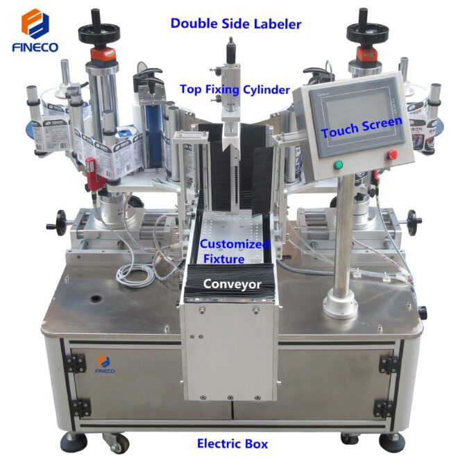 FK909 Semi Automatic Double-sided Labeling Machine - Image 2