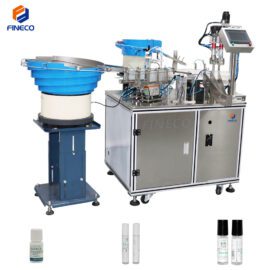 FKF801 Automatic Tube Small Bottle Capping Filling machine