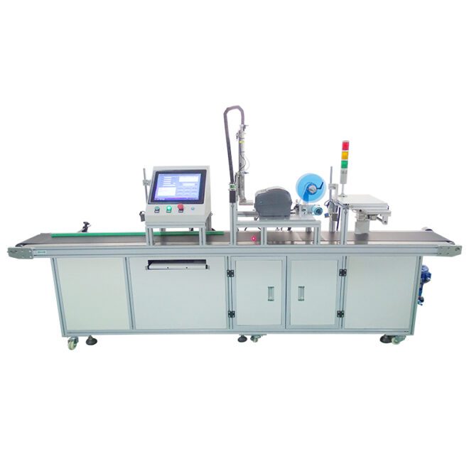 Real-time Printing and Side Labeling Machine