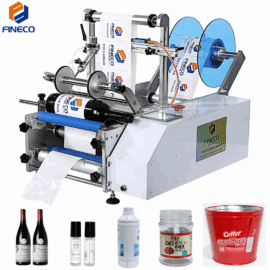 Semi-Automatic Round Bottle Labeling Machine
